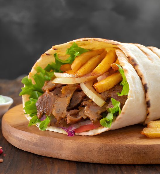 Fábrica de carne Kebab