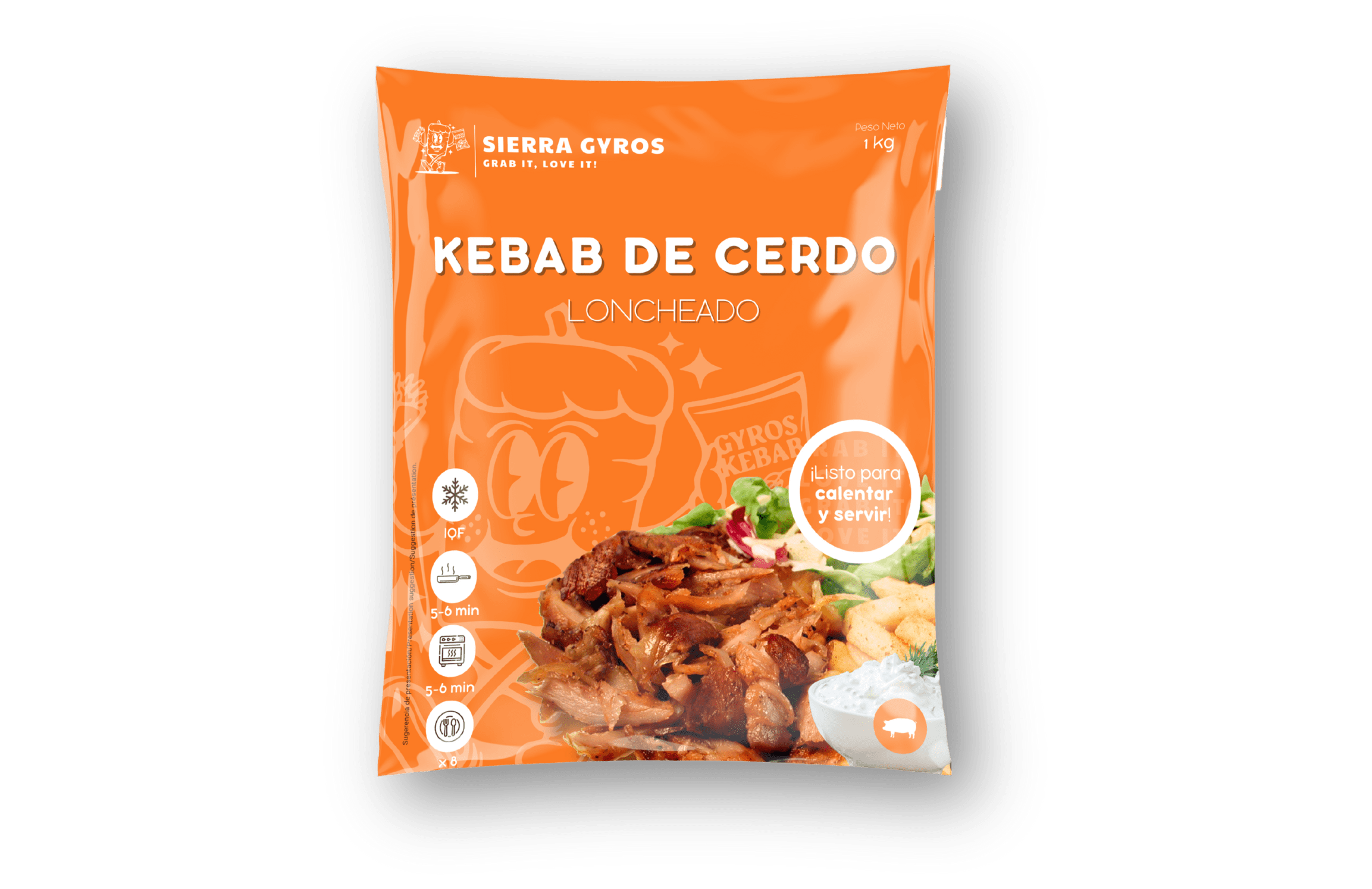 Sierra Gyros Fábrica de kebab de cerdo Antequera