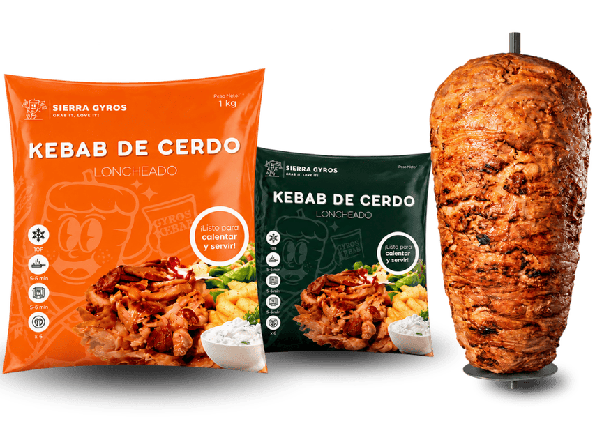 Sierra Gyros Fábrica de kebab de cerdo Antequera